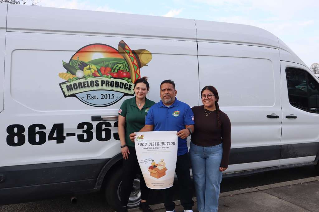 Interior de la bodega de Morelos Produce